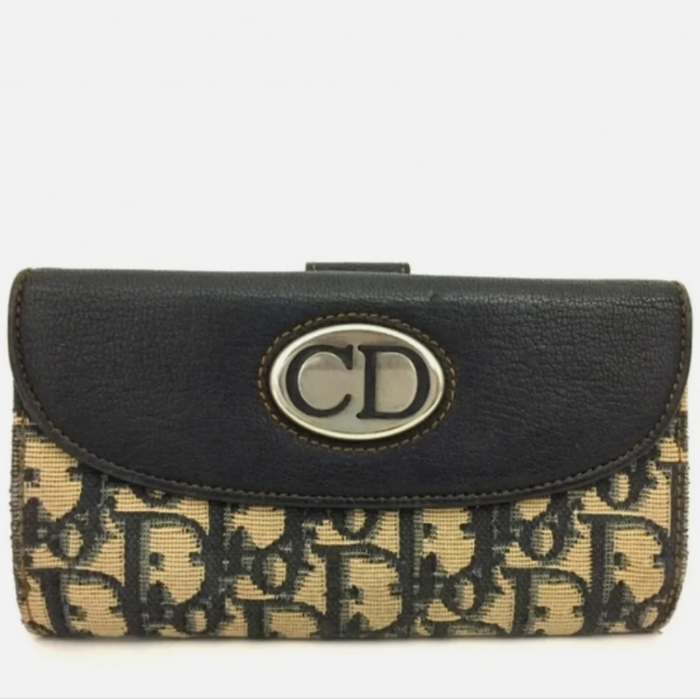 CHRISTIAN DIOR TROTTER LONG BIFOLD WALLET/S0313
